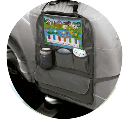 Organizador Para Carro C/ Case P/ Tablet Porta Treco Viagem