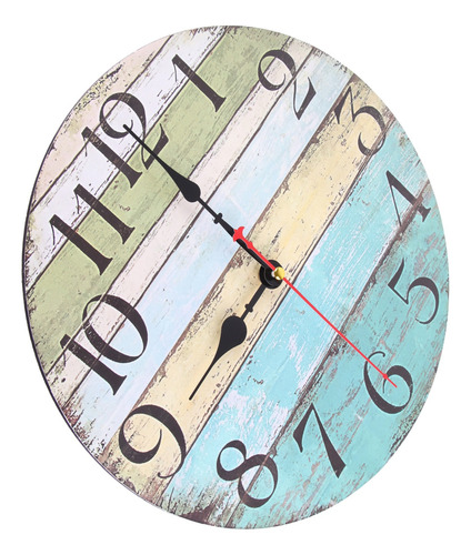 Reloj De Pared Decorativo Vintage Que No Hace Tictac