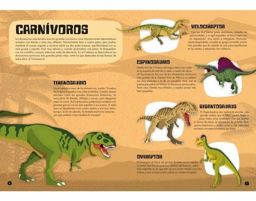 Imagen 5 de 8 de Puzzle 200 Piezas Con Libro El Mundo De Los Dinosaurios Edu