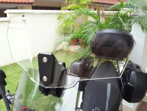 Defletor Universal Moto Bmw Honda Yamaha Bolha C/ Ajuste