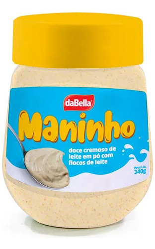 Doce Cremoso De Leite Em Pó Maninho Dabella 340g