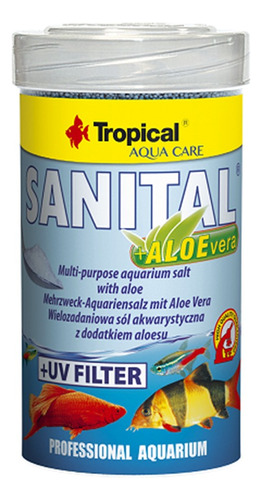 Sal Multi-uso Sanital +aloe Vera 120g (trata Até 600 L)