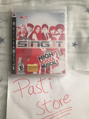 Disney High School Musical Sing It (sellado) Para Ps3