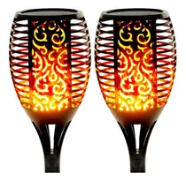 Comprar Luces Solares Walensee Al Aire Libre Mejoradas 43  (2 Pack) 