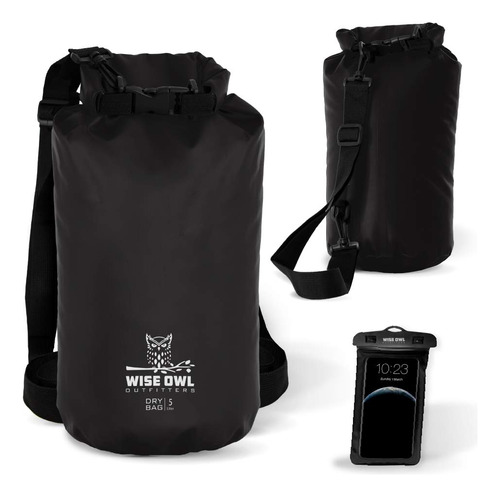 Wise Owl Outfitters Mochila Impermeable Para Bolsa Seca  Bol