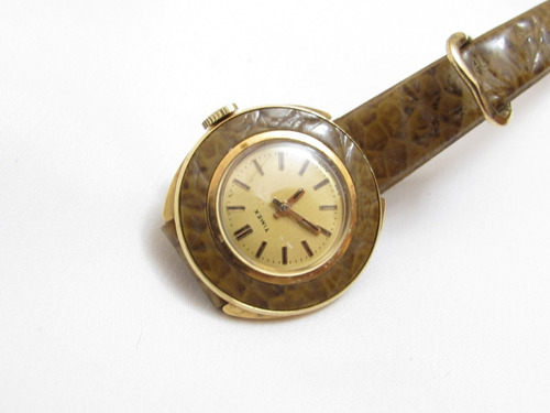 Antigo Relógio Timex ( A Corda ) Feminino ( Funcionando )