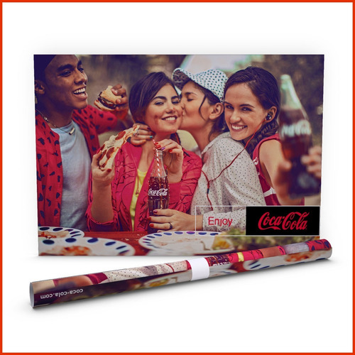 Poster Publicitario Refresco Enjoy Coca Cola #34 - 40x60cm