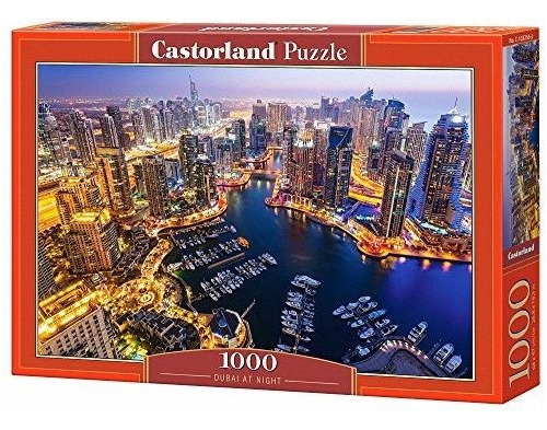 Puzzle Castorland  Dubai At Night  (1000 Piezas)