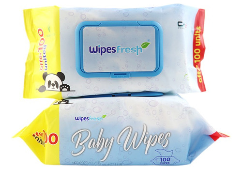 Toallitas Wipefresh 4paqx100und - Unidad a $300