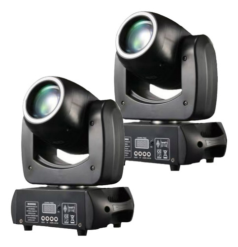 Kit 2 Moving Head Beam 100w Led 8 Gobo + Cor Prisma + Fita