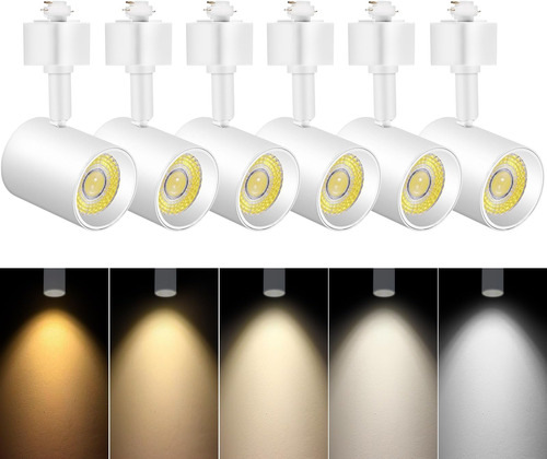 Vanoopee Cabezales De Riel Led De 5 Colores Cabezales De Rie