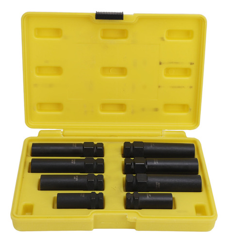 Conjunto De 8 Peças De Chave De Soquete Lug Nut, Oxidação Pr
