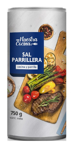 Sal Parrillera Nuestra Cocina 750 G