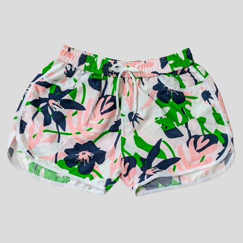 Short Para Mujer De Playa Secado Rápido Con Bolsas