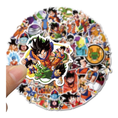 Set 25 Stickers Anime Dragon Ball Z | Zona Friki
