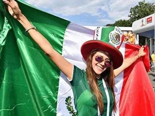 Bandera De México Grande Banderas Nacionales Mexicanas, 2 Un