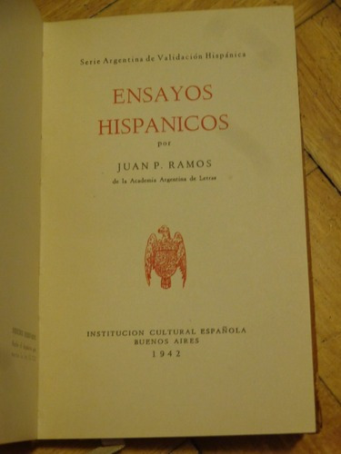 Juan P. Ramos. Ensayos Históricos&-.