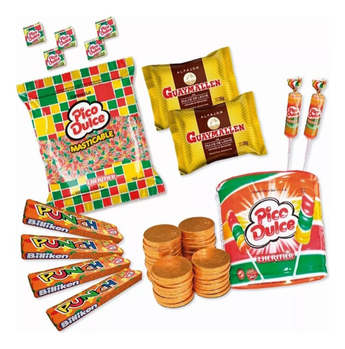 Combo De Golosinas Para 30 Chicos Ideal Candy Bar