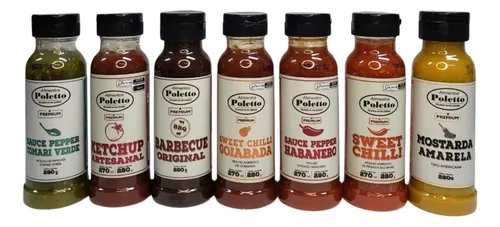 comprar Kit Combo Molhos Premium Pu002F Churrasco, Salgados E Petiscos