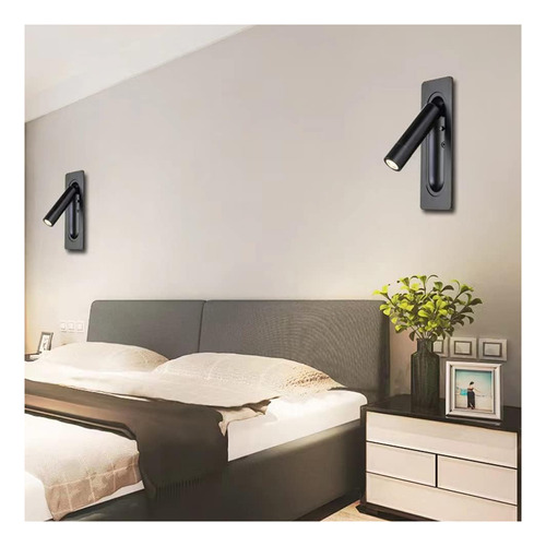 Apliqué Lector Led Uni 3w - Luz Cálida