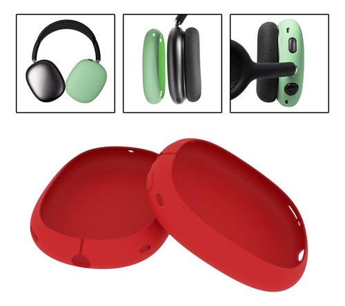 Almohadillas De Silicona Funda Protectora Para Rojo