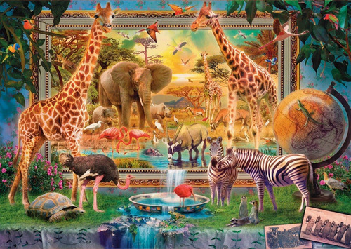 Puzzle Rompecabezas X 4000 Volviendo De La Sabana
