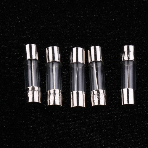 100pcs Fusibles De Vidrio Agu Con Caja Para Sistema Audio