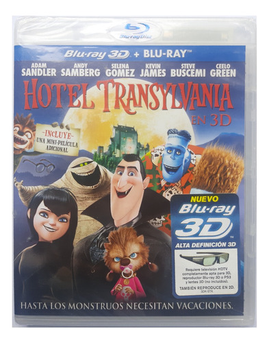 Blu-ray Hotel Transylvania 3d + 2d 