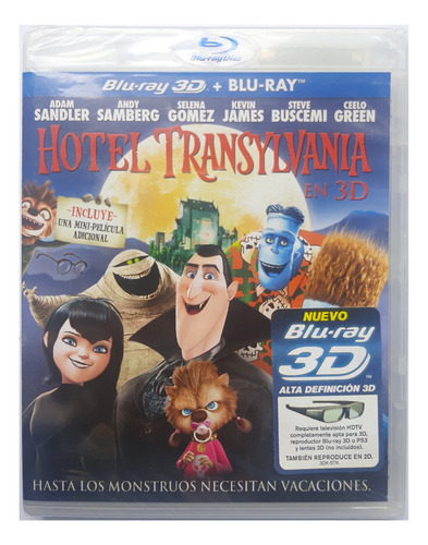 Blu-ray Hotel Transylvania 3d + 2d