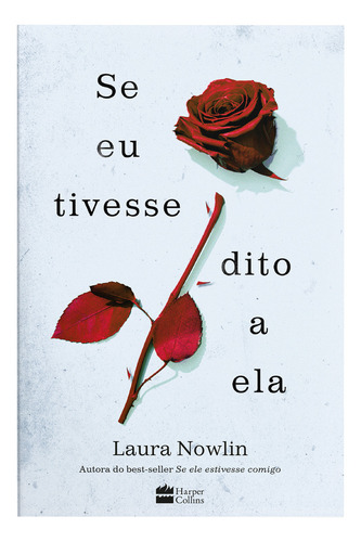 Livro Se Eu Tivesse Dito A Ela De Laura Nowlin edição 1 capa Mole 2024 Em Português Editorial Harpercollins Brasil