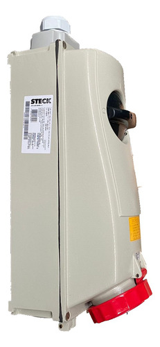 Tomada Sobrepor Superlock 3p+t 125a 380/440v-6h Vm S4606b