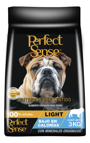 Alimento Para Perro Perfect Sense Light 3 Kg