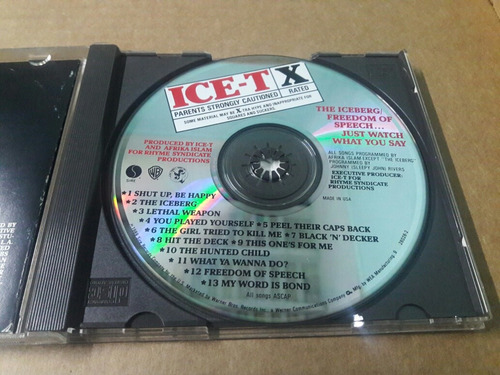 Ice-t - The Iceberg/freedom Of Speech...(cd) (usa)