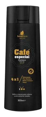 Shampoo Barro Minas 300ml Cafe