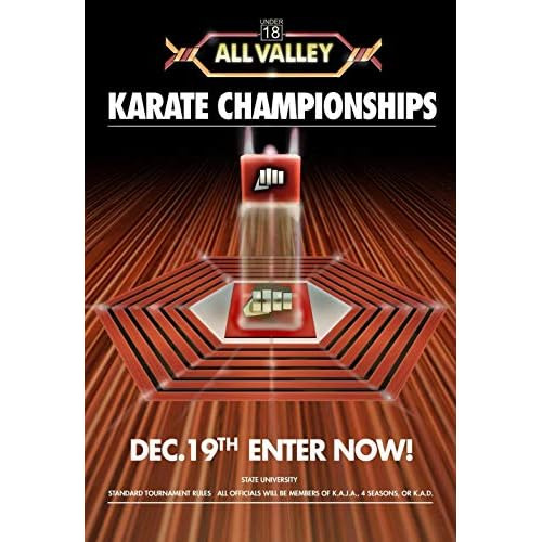 Póster De Película Karate Kid Tournament All Valley D...