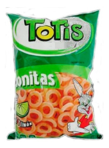 Imagen 2 de 2 de Totis Donitas Sal Y Limón 25 Pzas