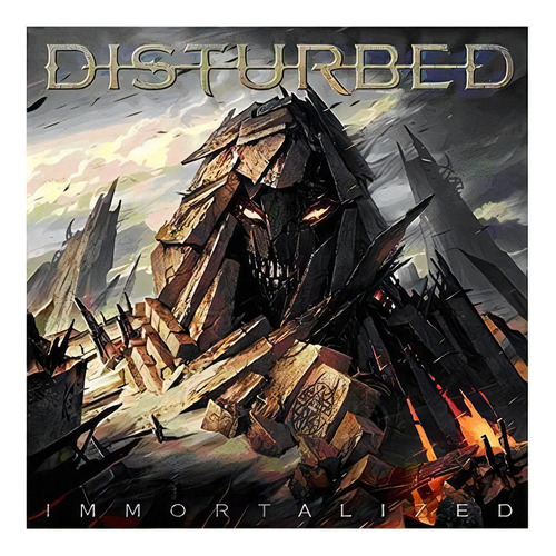 Immortalized Disturbed Deluxe Edition Disco Cd 13 Canciones