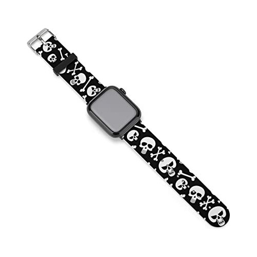 Bandas Bone And Skull Compatible Bandas Apple Watch 44mm