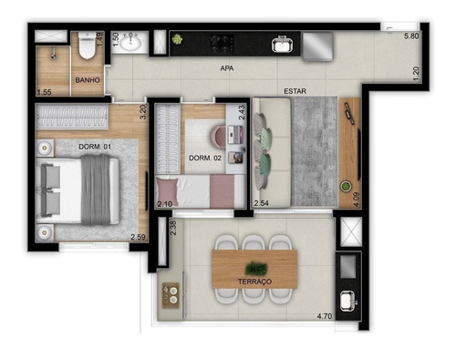 Imagem 20 de 27 de Apartamento À Venda No Bairro Brooklin Paulista - São Paulo/sp - O-27256-44485