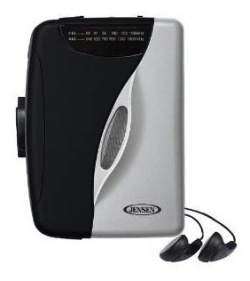 Jensen Scr-68c Stereo Cassette Player Con Radio Am / Fm