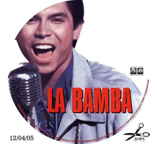 Dvd - La Bamba - Esai Morales Lou Diamond Phillips - Lacrado