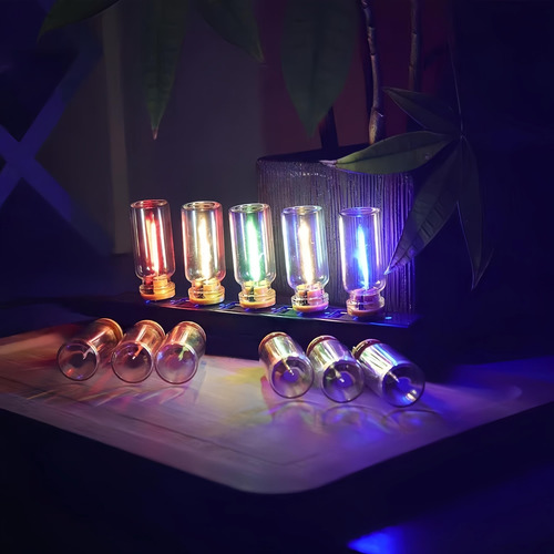 Luz Nocturna Led Con Control Táctil Retro, Estilo Japonés De