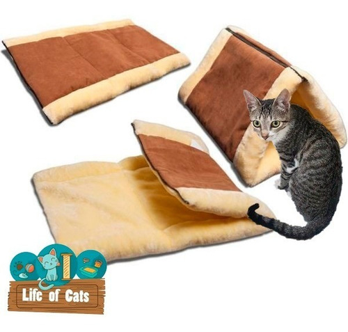 Cama Tunel Mascotas Gatos Y Perros