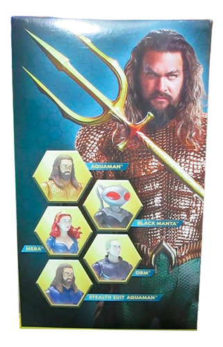 Figura Dc The Lost Kingdom Aquaman Vs Black Manta