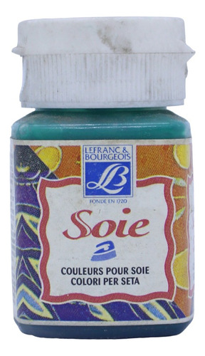 Pintura Acuarela Para Seda 50ml Soie Verde Smeralda 529