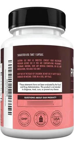 Probióticos Vaginales Con Prebióticos Lactobacillus Crispatu