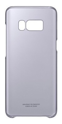 Carcasa Clear Cover Violeta Galaxy S8+ Ef-qg955cvegww
