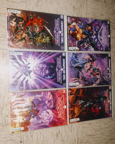 Cómics Dawn Of Dc Knight Terrors First B-1-2-3-4-night End (Usado)