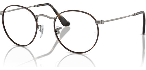 Gafas Ray-ban Rx3447v Redondas Metal 53mm Havana