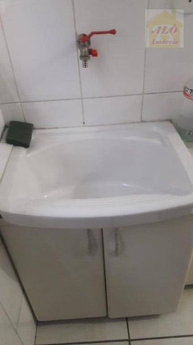 Apartamento À Venda, 50 M² Por R$ 170.000,00 - Vila Guilhermina - Praia Grande/sp - Ap3838